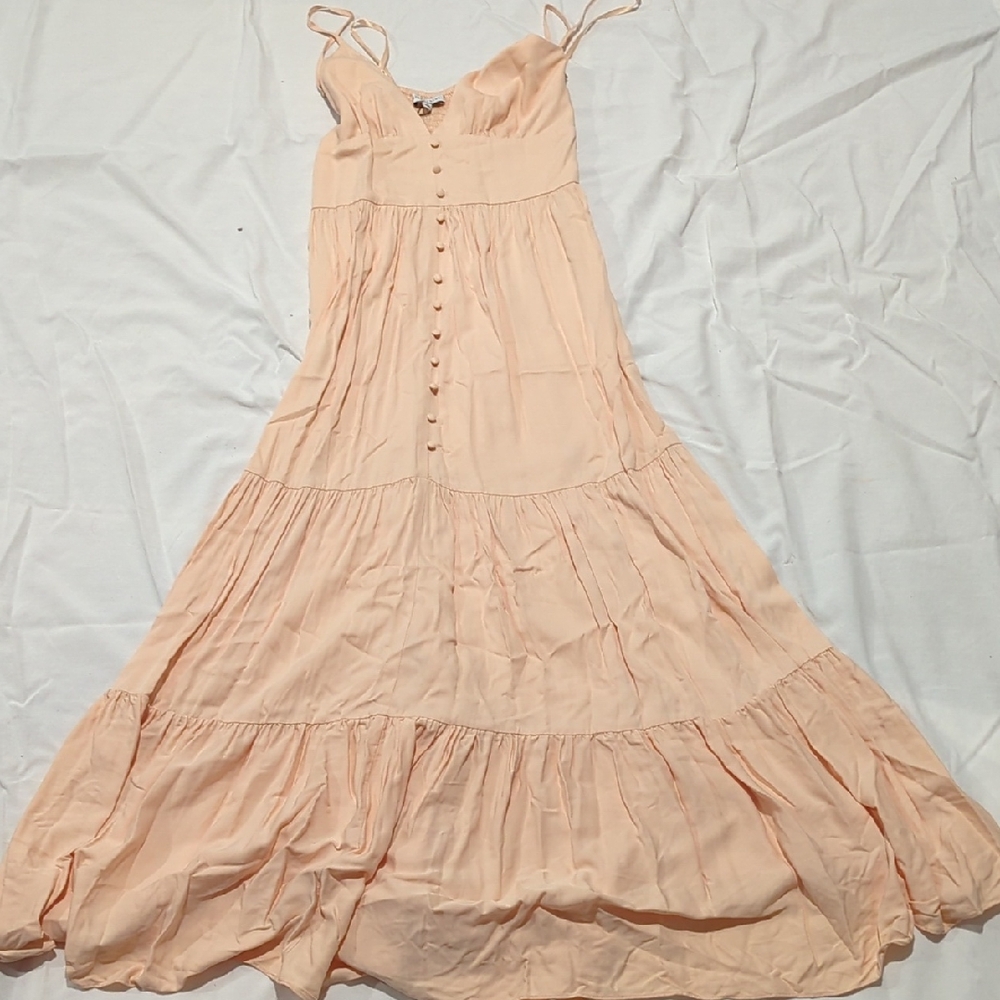 Gianni Bini Light Peach Maxi Dress